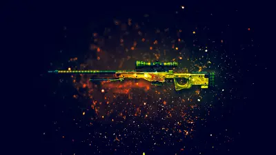 CS:GO AWP DragonLore Background