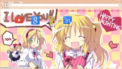 Alice and Flandre (Valentine's Day)