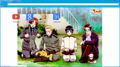 Hetalia Italy, Germany, Japan, Austria