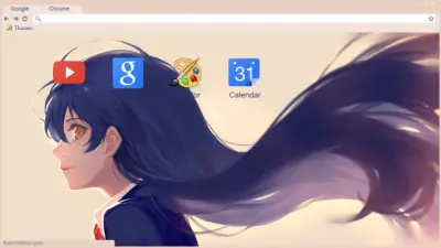 Beautiful Anime Girl Theme