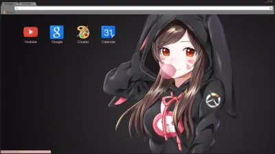 Overwatch D.va cute hoodie