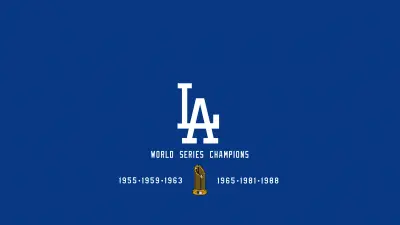 LA Dodgers World Series Champions