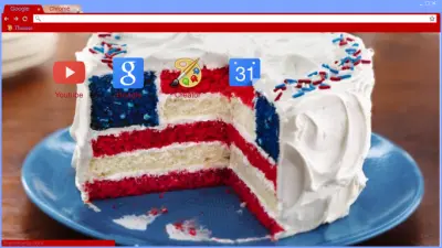 4th of July Cake