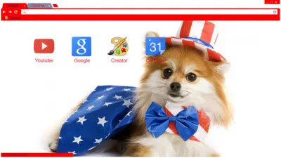 4th of July Dog