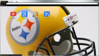 Pittsburgh Steelers Helmet - NFL Theme