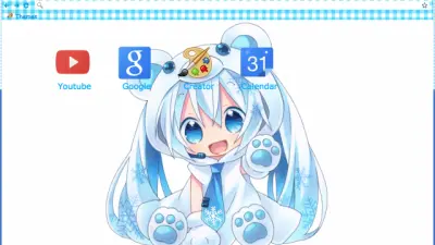 Kawaii Winter Snow Miku