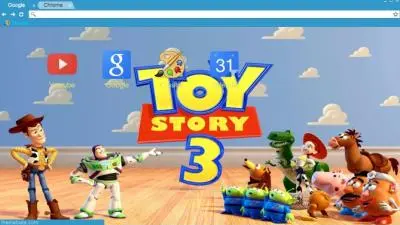 Toy Story 3 in Chrome