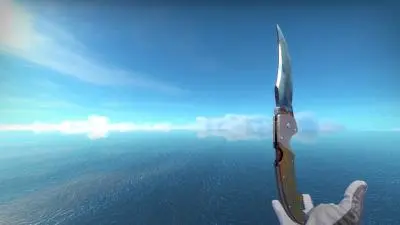 Falchion Knife Blue Gem