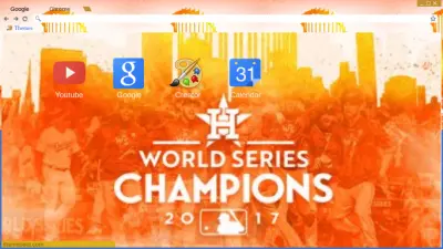 Houston Astros 2017 world champions theme