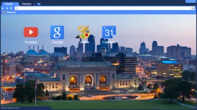 Kansas City Downtown Chrome Theme