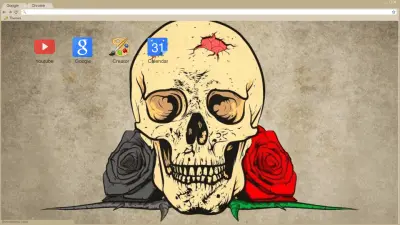 Skull Tans n Roses