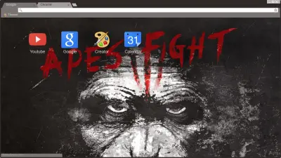 Planet of the Apes - Apes Fight