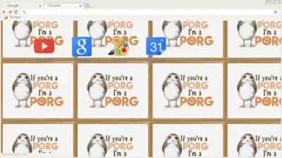 If you're a porg i'm a porg