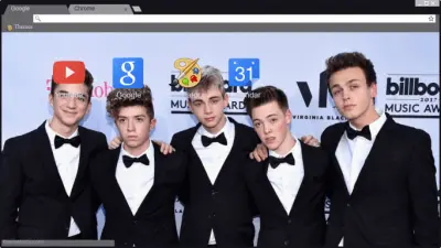 Why Don't We in suits