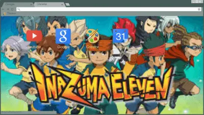 Inuzama Eleven theme for chrome