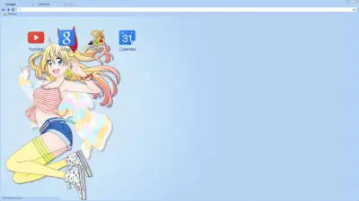 Nisekoi Chitoge Chrome Theme