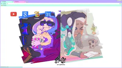 Marina and Pearl Splatfest 2