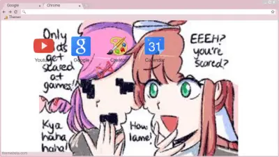 Doki Doki Natsuki And Monika theme