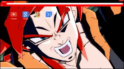 Dragon ball fighterz SS4 GOGETA