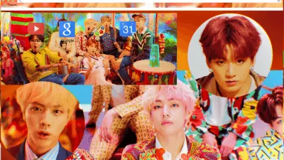 KPOP BTS IDOL THEME 