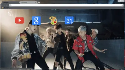 Fire - BTS Chrome Theme