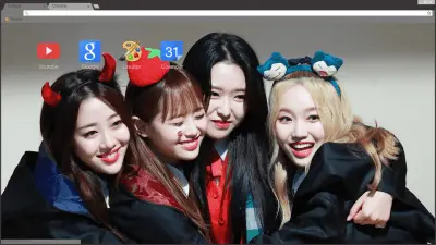 LOONA YYXY hugging again they never stop