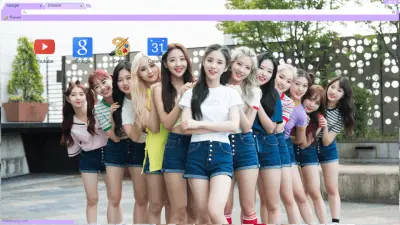 LOONA OT12 Dispatch group photo 1080p