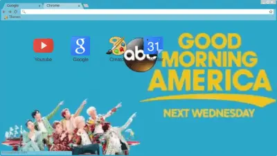 BTS on Good Morning America!!! - BTS Chrome Theme