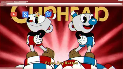 cuphead title screen