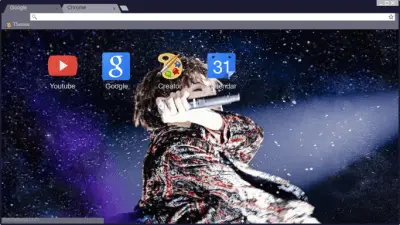 SUGA IN THE SKY  [BTS Theme Google Chrome]