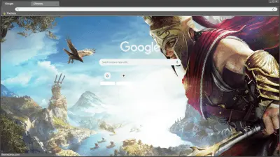 Assassin's Creed Odyssey Chrome Theme (Gray)