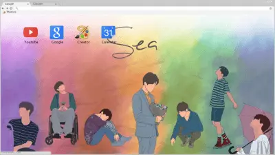 BTS Sea Theme 1920x1080