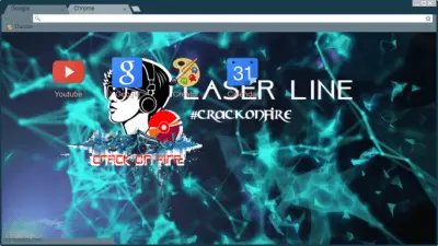 Laser Line - Crack on Fire