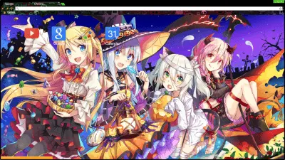 Anime Girls Halloween