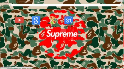 BAPE X SUPREME 