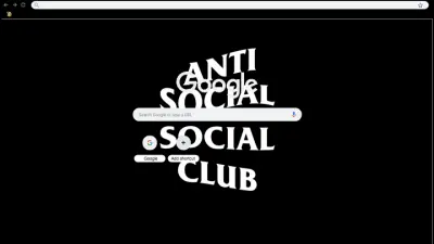 Anti Social Social Club THEME