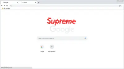 supreme x google