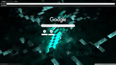 Simple Diamond Minecraft Theme (Dark Improved)