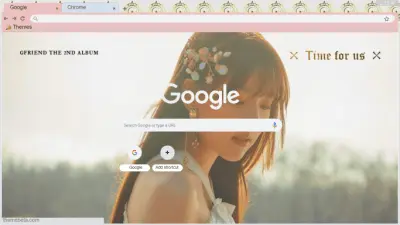 GFRIEND Yerin  Sunrise 2nd Full Album Chrome Theme 