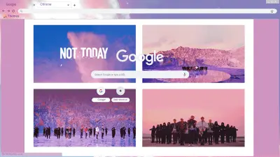 NOT TODAY BTS THEME