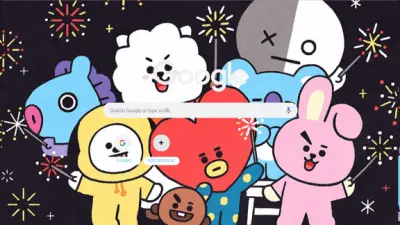 BT21 KEMBANG API