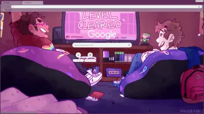 LEVEL CLEARED | Simple Boyf riends BMC (Be More Chill) Google Theme