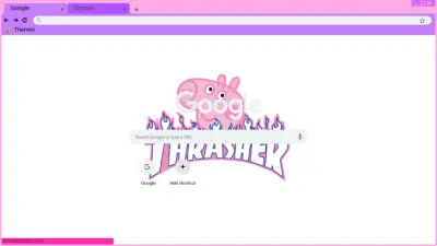 peppa pig thrasher 