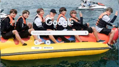 BTS banana boat