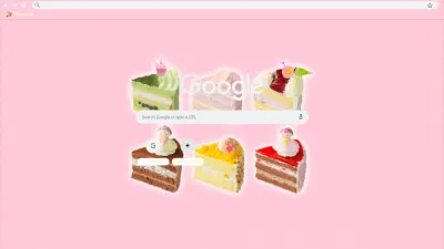 strawberry cake grid