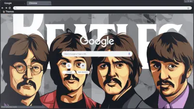 the beatles illustraion