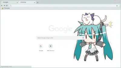 Miku and Cat