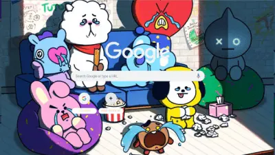 BT21 cry together