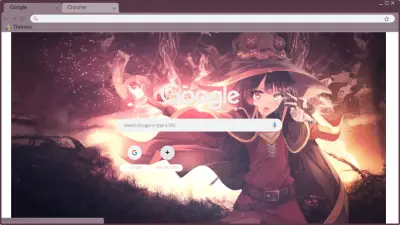 Megumin - Google Theme