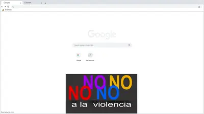 no a la violencia